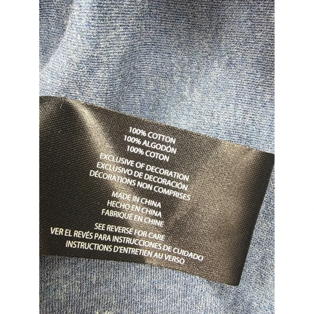 Banana Republic Blue Luxury Touch 1/4 Button Short‎ Sleeve Polo Men's Size L